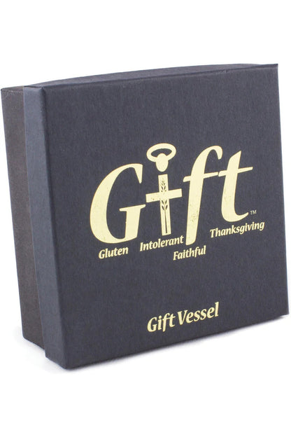 GIFT Low Gluten Host Ciborium | High Polish Gold Plate