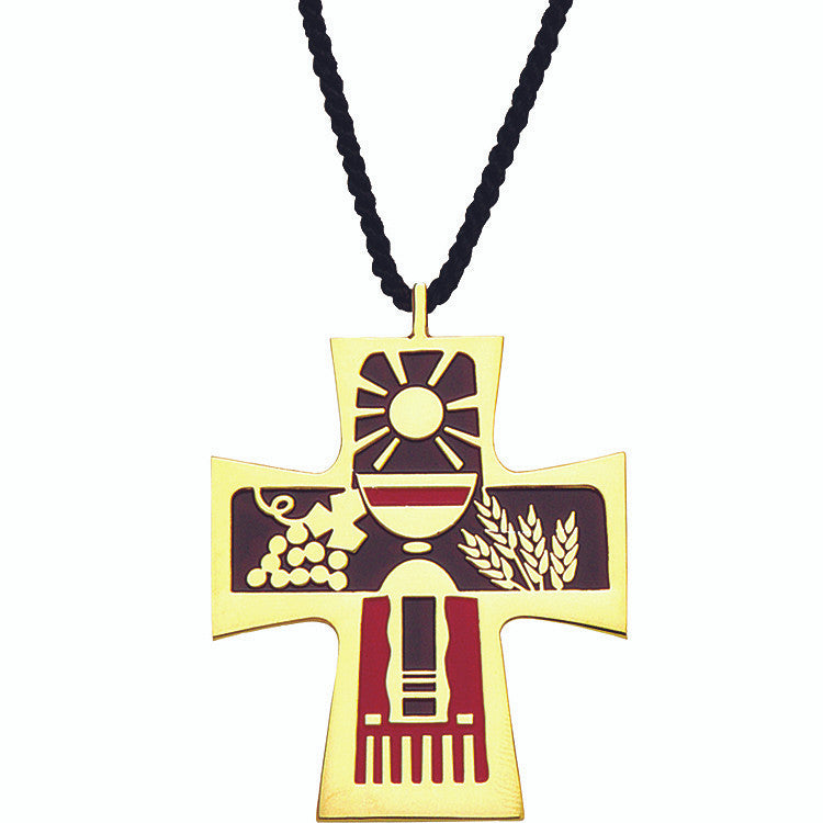2 1/2" Gold-Plated Table of the Lord Pendant