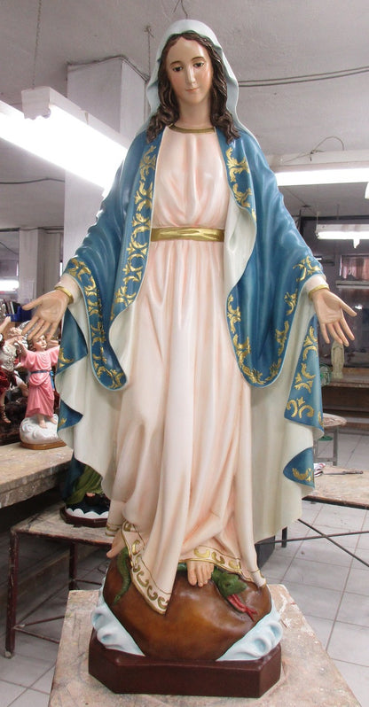 #03552 55" Our Lady of Grace Statue