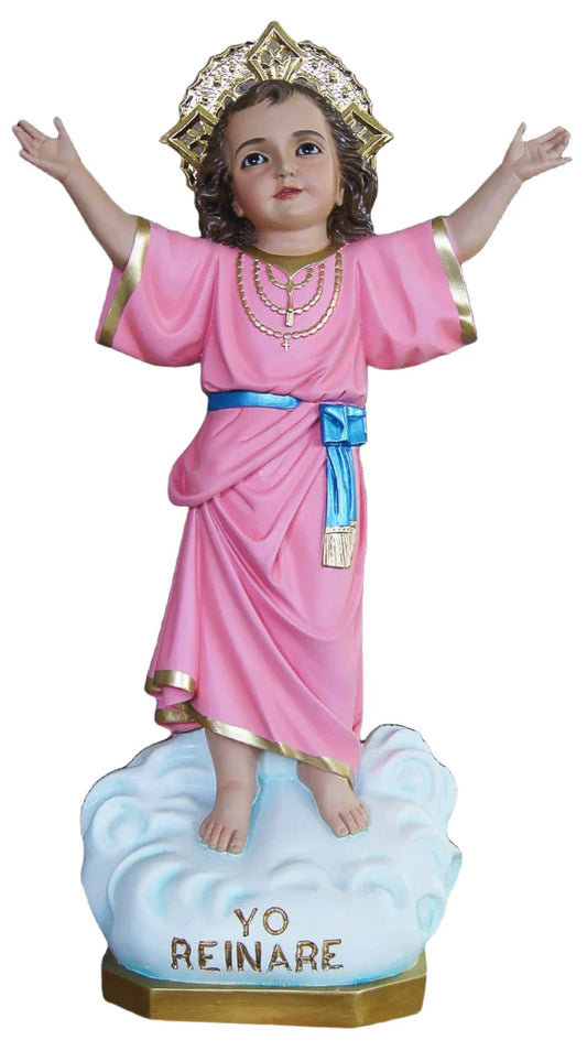 22" Divino Nino Fiberglass Statue | Multiple Finishes Available | Made in Colombia