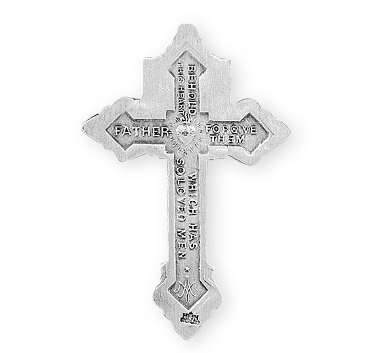 Sterling Silver Pardon Crucifix | 24" Chain
