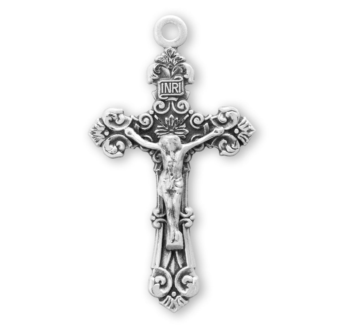 Sterling Silver Fancy Filigree Crucifix | 2