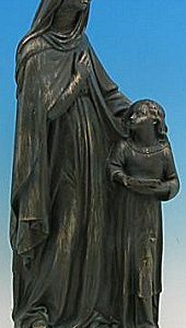 24" St. Ann Indoor/Outdoor Figure | Industrial-Grade Plastic | Multiple Finishes Available