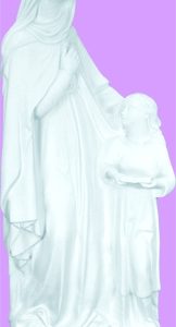 24" St. Ann Indoor/Outdoor Figure | Industrial-Grade Plastic | Multiple Finishes Available