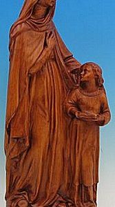 24" St. Ann Indoor/Outdoor Figure | Industrial-Grade Plastic | Multiple Finishes Available