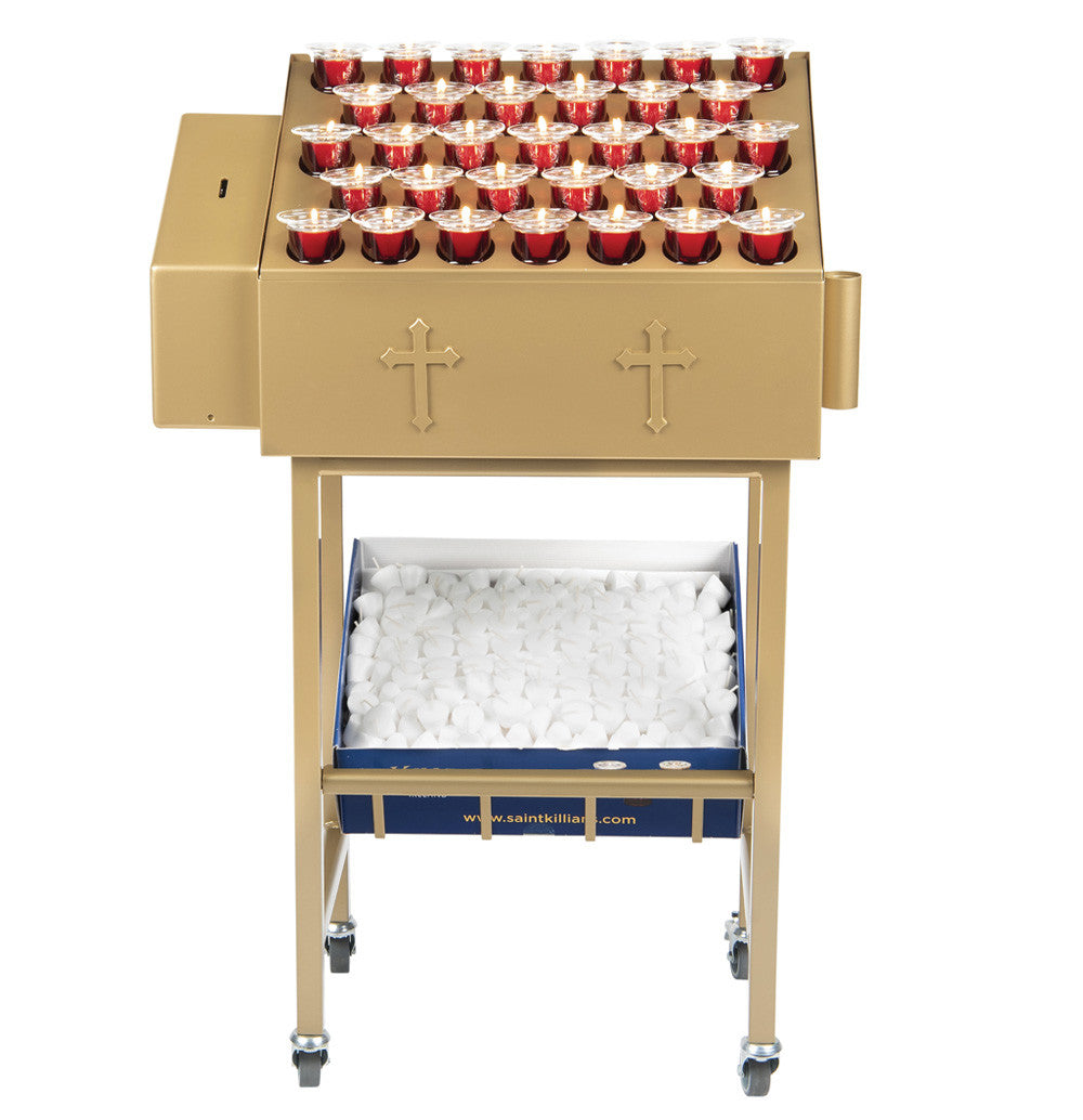 St. Thomas Killians Votive Candle Stand | 33 Piece Unit | Multiple Finishes & Options