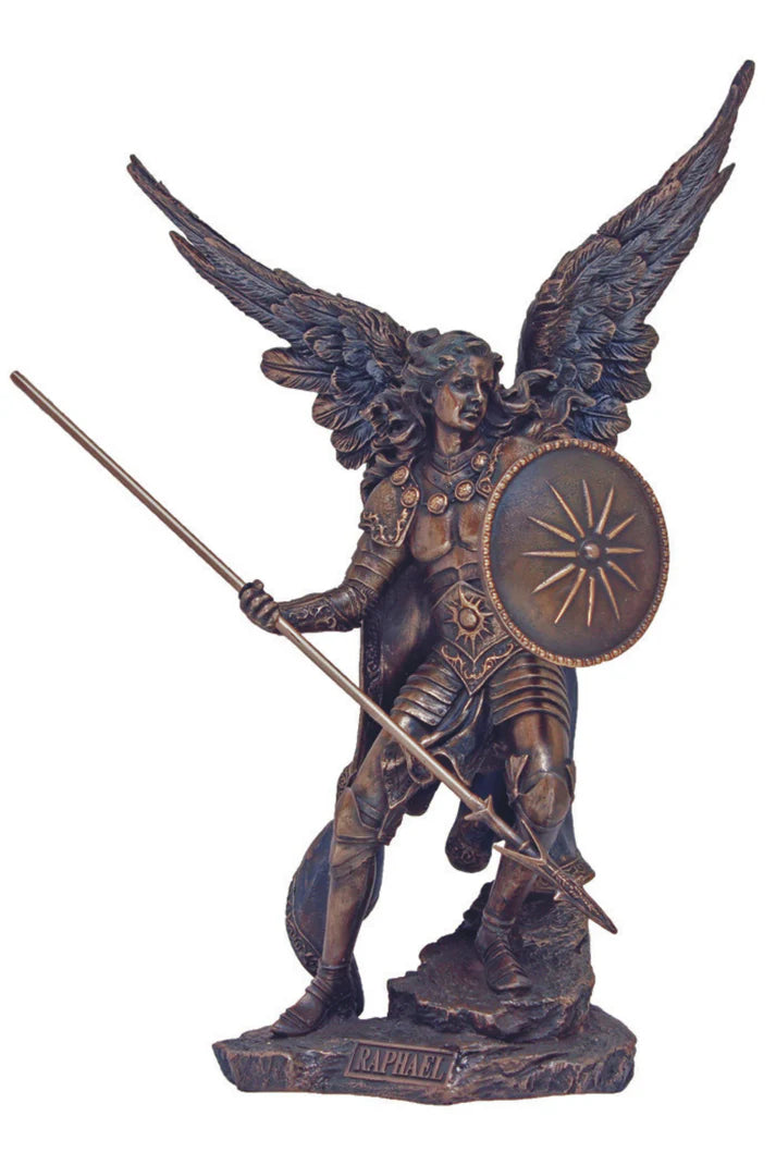 Archangel Raphael Bronze 13.5" SR-74697
