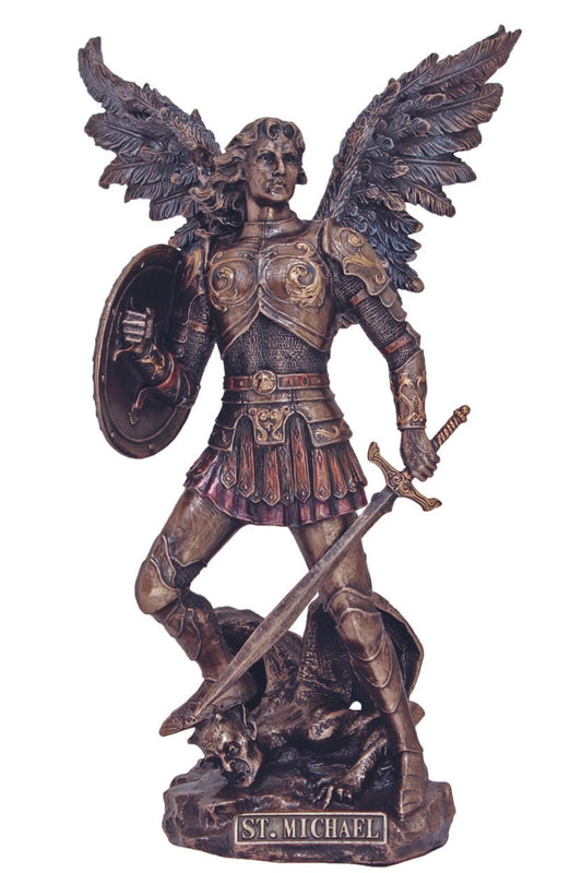 #SR-74700 13" Casted Resin Archangel Michael