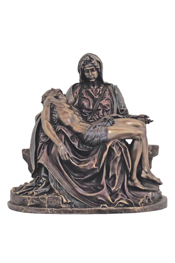 Pieta, Painted Bronze #SR-75039