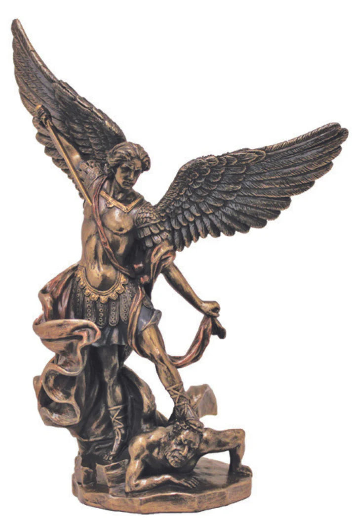 St Michael Bronze 8" SR-76519