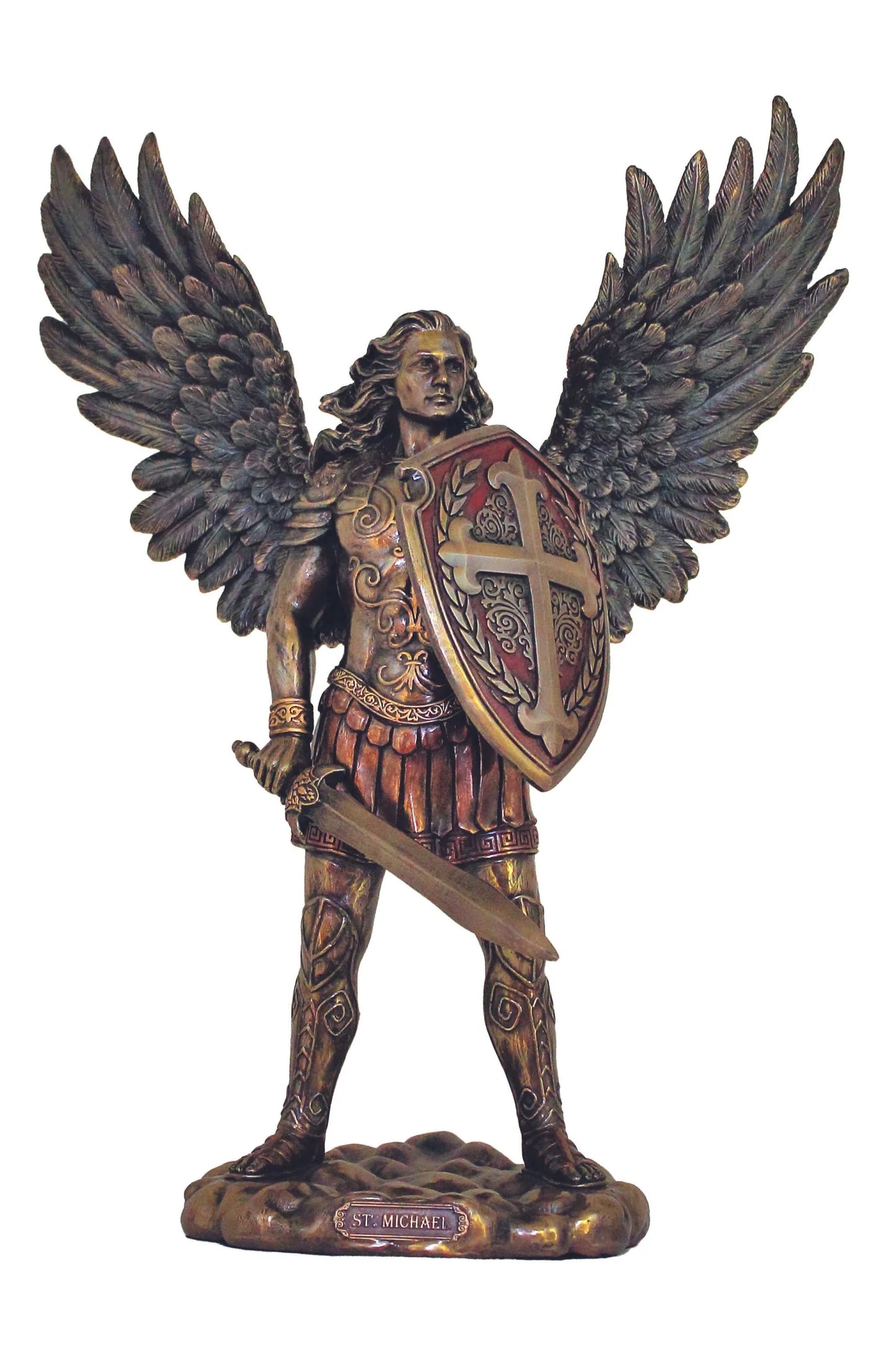 Saint Michael without Devil 13.5" - Multiple Finishes
