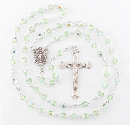 Swarovksi Chrysolite Rosary