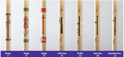 Refillable Paschal Candle