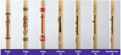 Refillable Paschal Candle