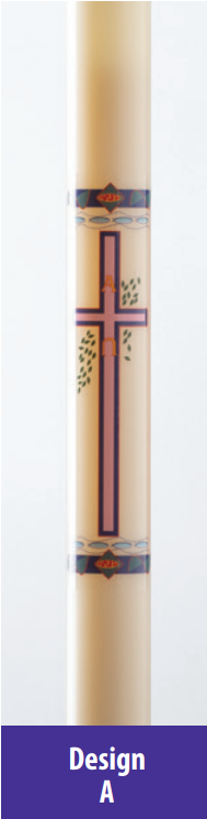 Design A Oil Paschal Candle Shell | All Sizes