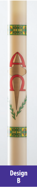 Refillable Paschal Candle