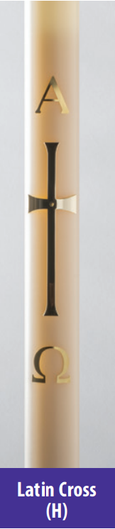 Refillable Paschal Candle