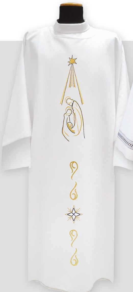 #706 Embroidered Christmas Dalmatic | 100% Polyester