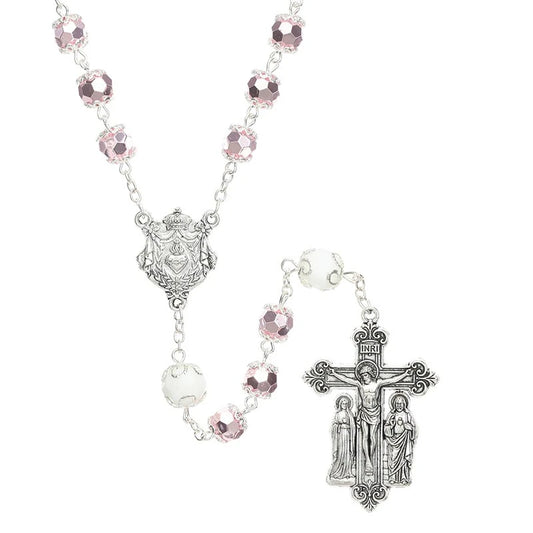 Gift Boxed Sacred Heart Guilia Signorelli Rosary