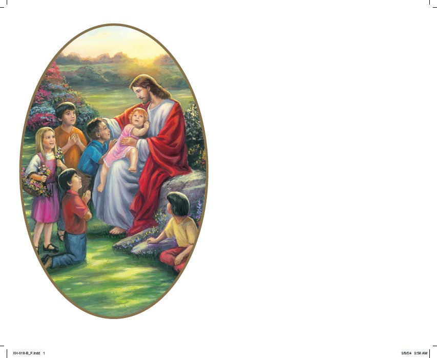 Jesus Sitting With Children Certificate Certificates | Box of 50