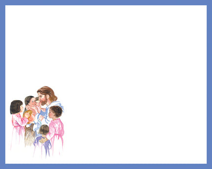 Jesus With Children Certificate Certificates | Box of 50