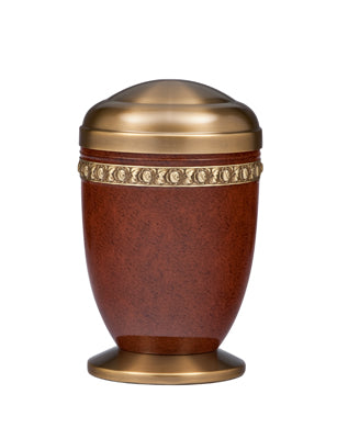 11 3/4" Memorial Urn | Aluminum/Brass