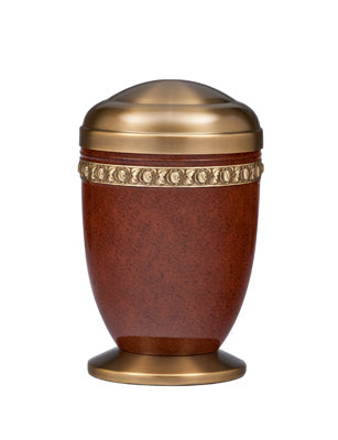 11 3/4" Memorial Urn | Aluminum/Brass