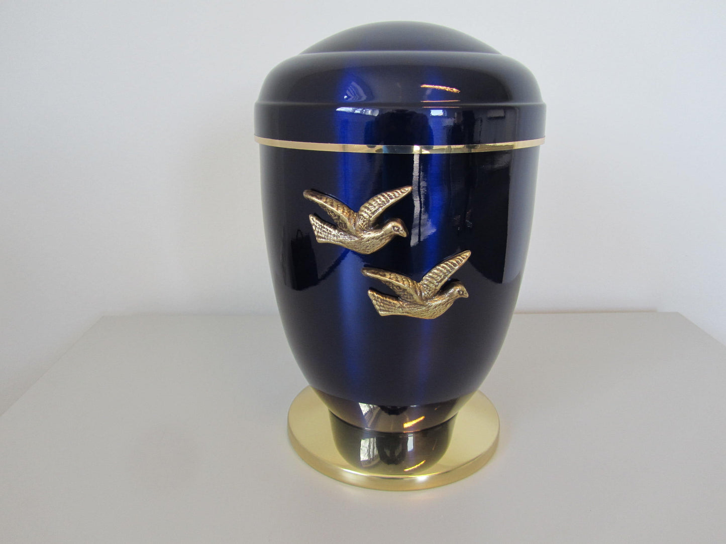 11 1/2" Dove Memorial Urn | Copper
