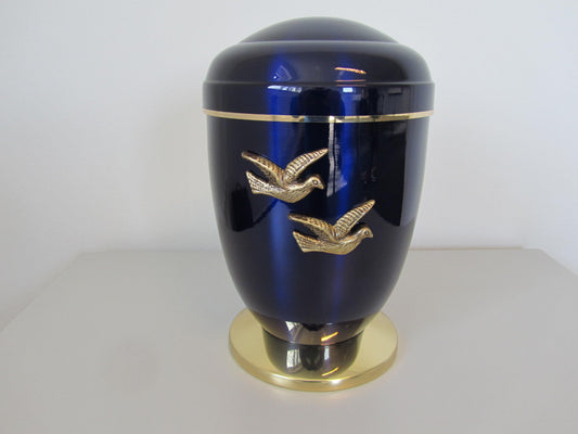 11 1/2" Dove Memorial Urn | Copper