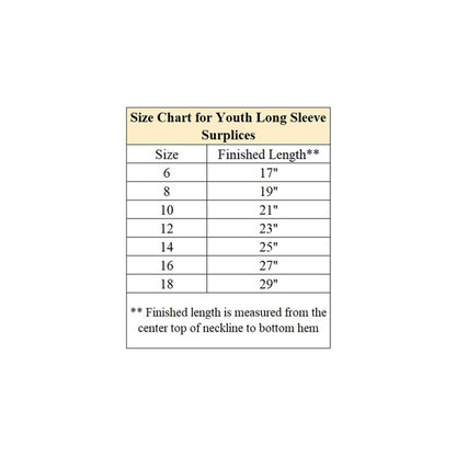 #880WHT - Long Sleeve Square Neck Surplice