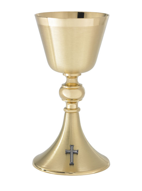 A136G Chalice & Paten | 8 7/8", 14oz. | 24K Gold Plated