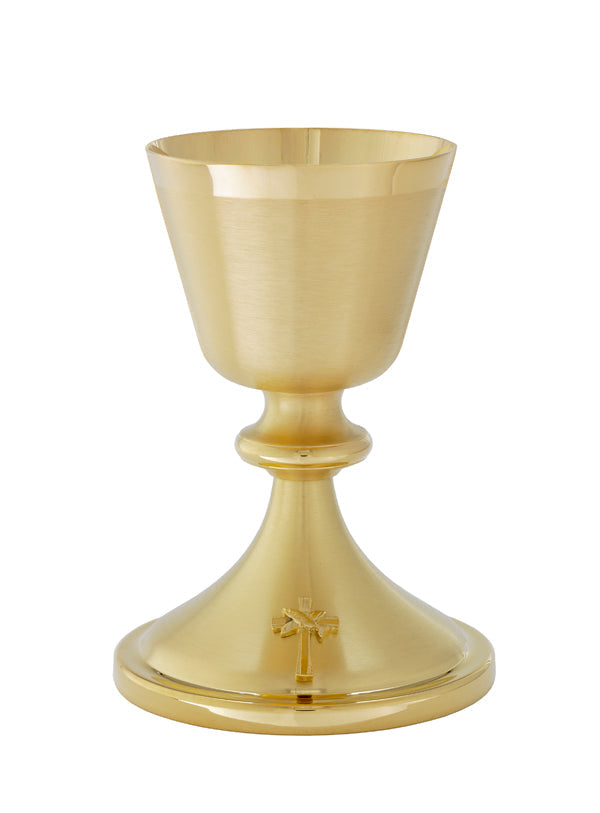7 1/2", 14oz. Chalice & Paten | 24K Gold Plated