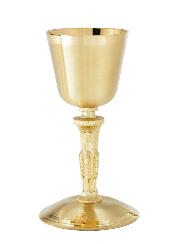 8 3/8", 11oz. Chalice & Paten | 24K Gold Plated