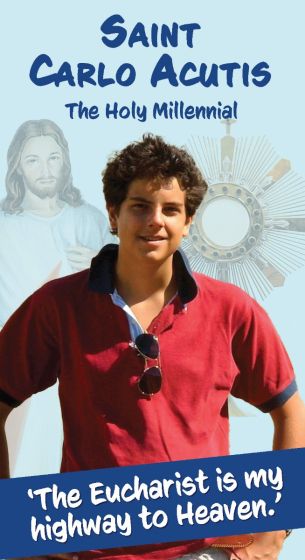 Saint Carlo Acutis Prayer Card
