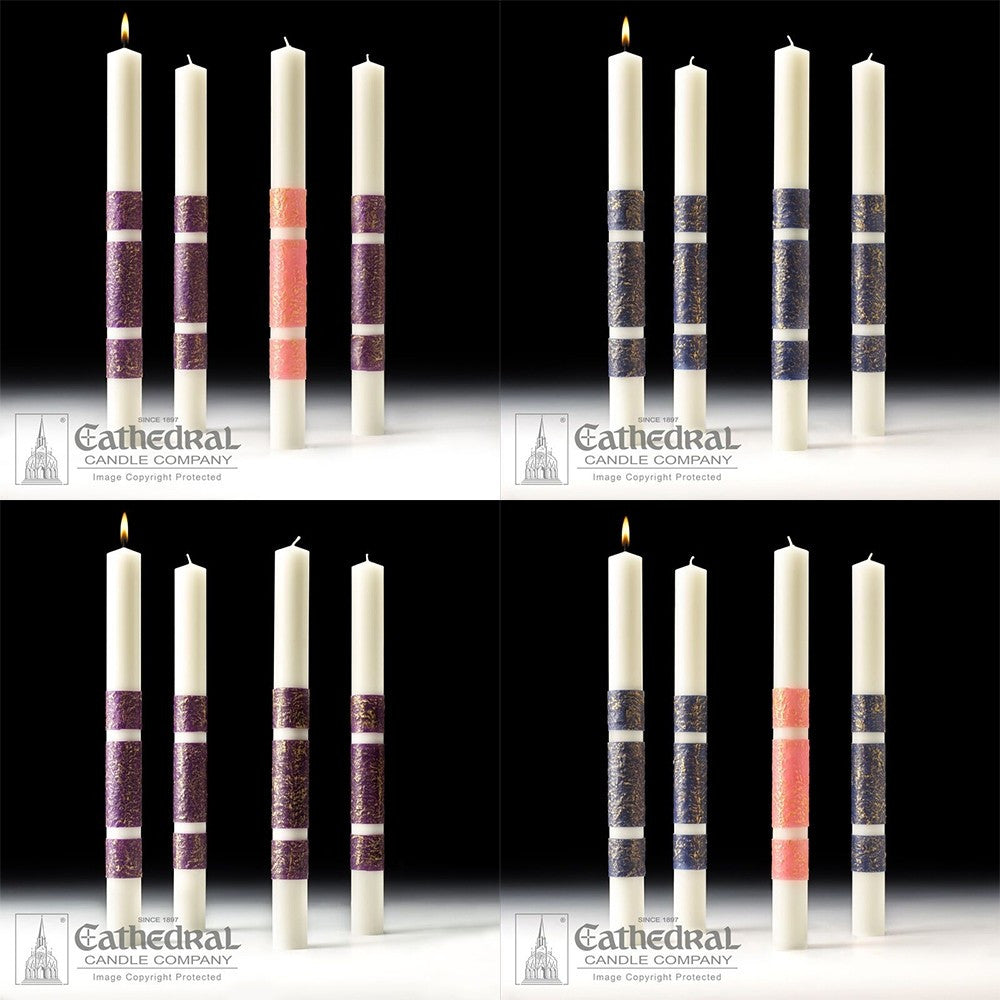 Artisan Wax Advent Candles | All Sizes & Colors