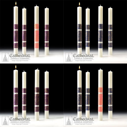 Artisan Wax Advent Candles | All Sizes & Colors