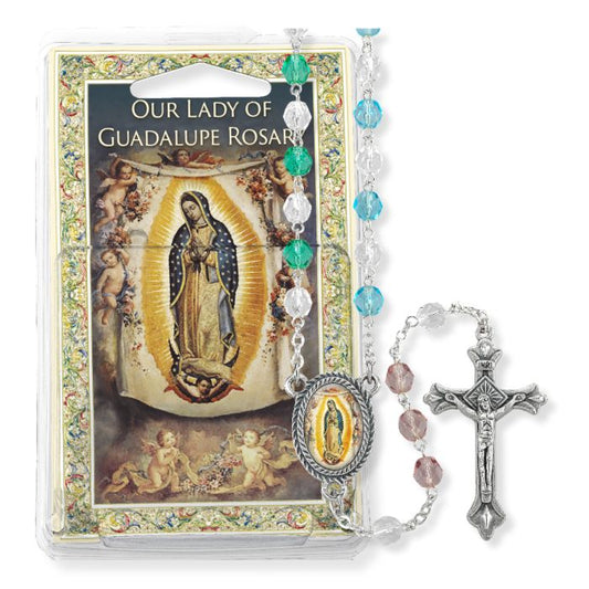 Multicolored Beads Pro Life - Our Lady of Guadalupe Specialty Rosary