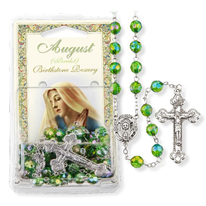 Faceted Birthstone Rosary | All Months