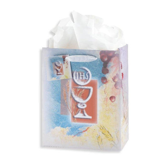 First Communion Gift Bag with Tissue | Multiple Sizes