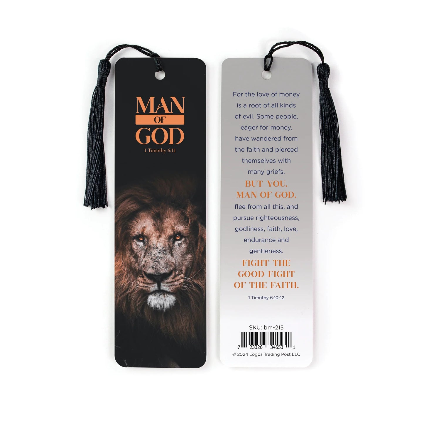 Tasseled Prayer Bookmark