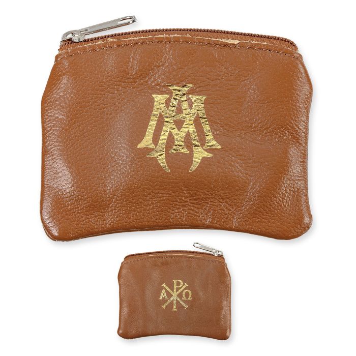 Sheepskin Rosary Pouch
