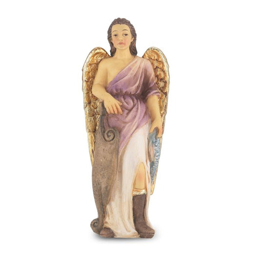 4" Saint Raphael Resin Statue