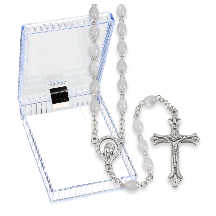 Mother of Pearl Bead Rosary