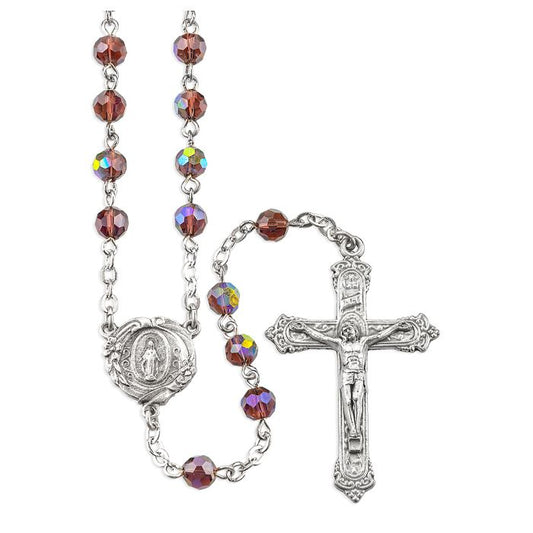 Aurora Borealis Bead Rosary | All Colors
