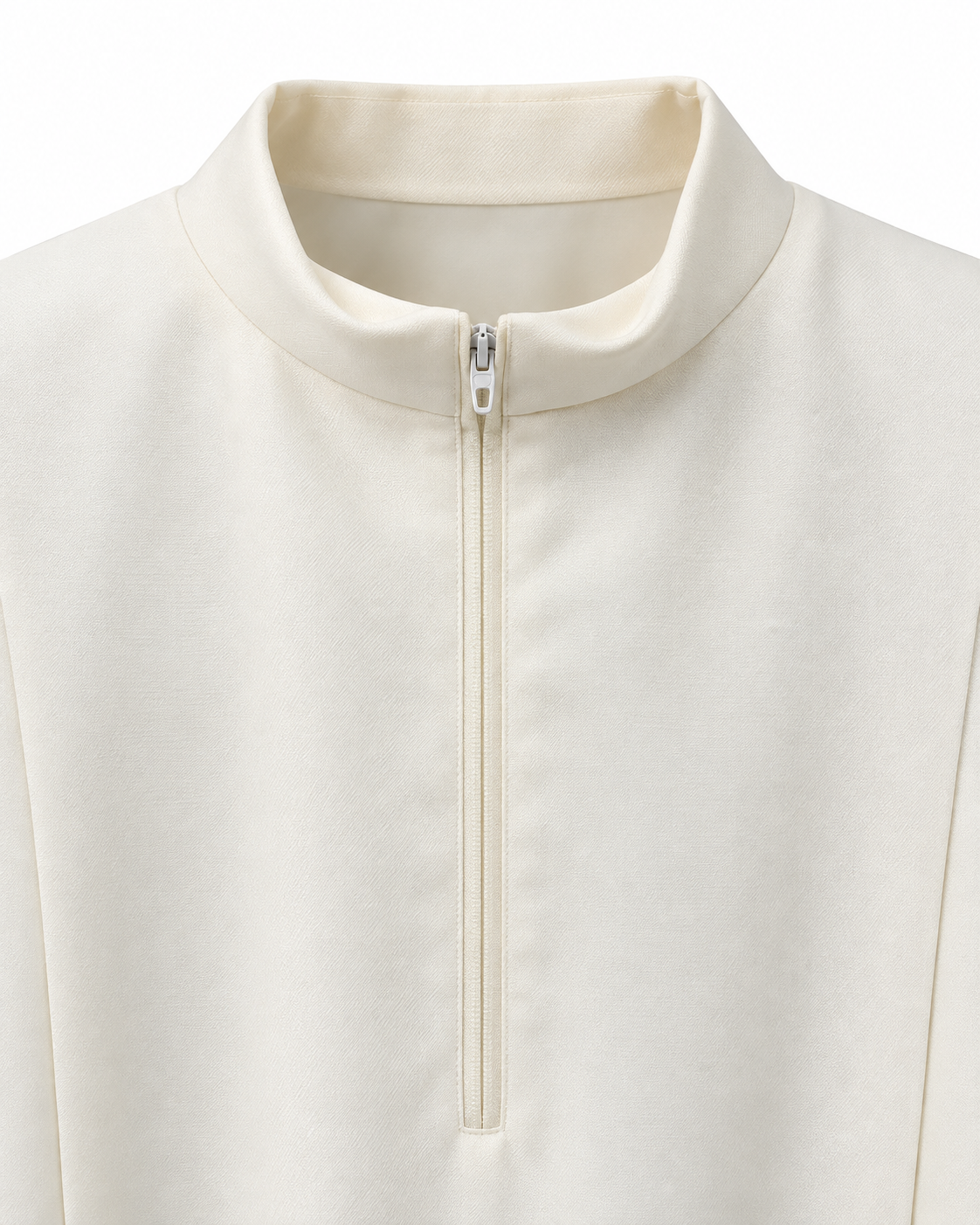 Ornate Lace Insert Alb | Poly/Wool | Made in Italy