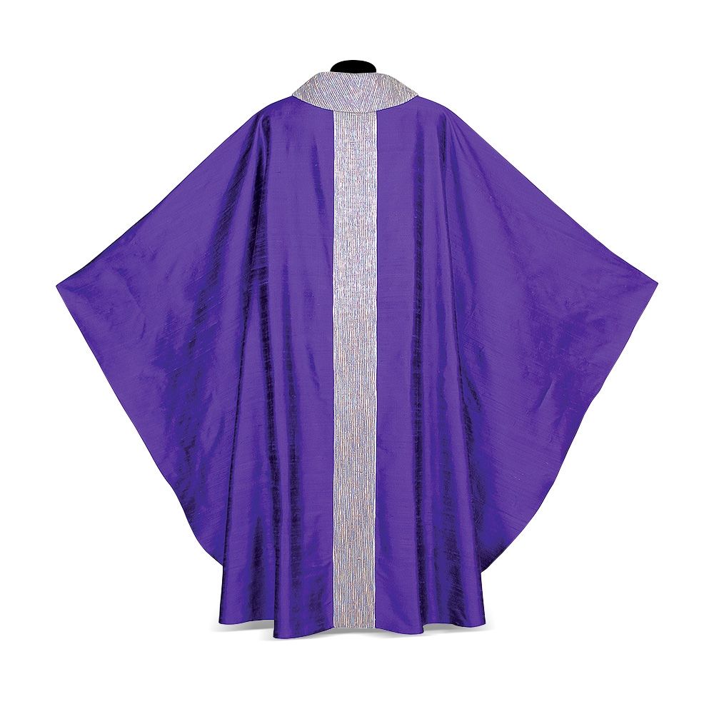 Pure Silk Mother-of-Pearl Lightweight Chasuble | All Colors | Made in Italy