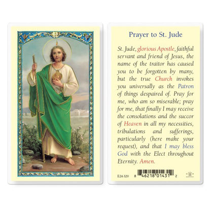 Prayer to Saint Jude Holy Card
