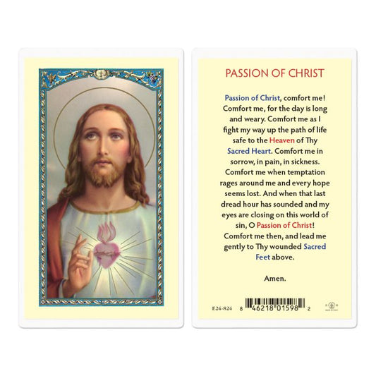 Passion of Christ Holy Card
