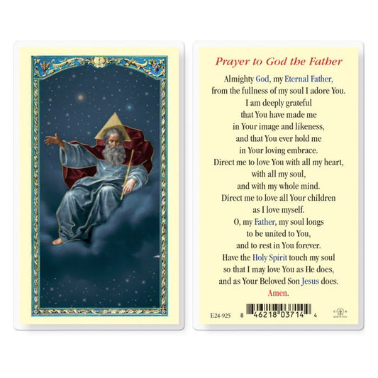Prayer to God The Father Holy Card