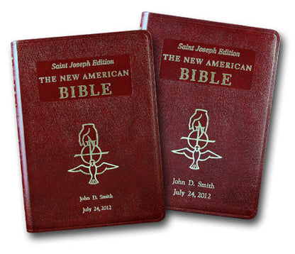 St. Joseph New Catholic Version New Testament | Burgundy Leather | Vest Pocket Edition